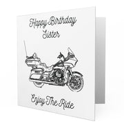 Jaxon Lee - Birthday Card for a Harley Davidson Road Glide Ultra Motorbike fan