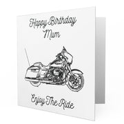 Jaxon Lee - Birthday Card for a Harley Davidson Street Glide Motorbike fan
