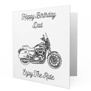 Jaxon Lee - Birthday Card for a Harley Davidson SuperLow 1200T Motorbike fan