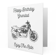 Jaxon Lee - Birthday Card for a Harley Davidson XR1200 2011 Motorbike fan