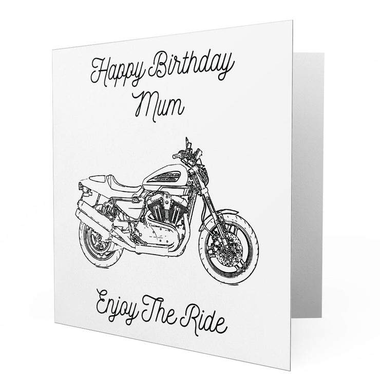 Jaxon Lee - Birthday Card for a Harley Davidson XR1200 2011 Motorbike fan