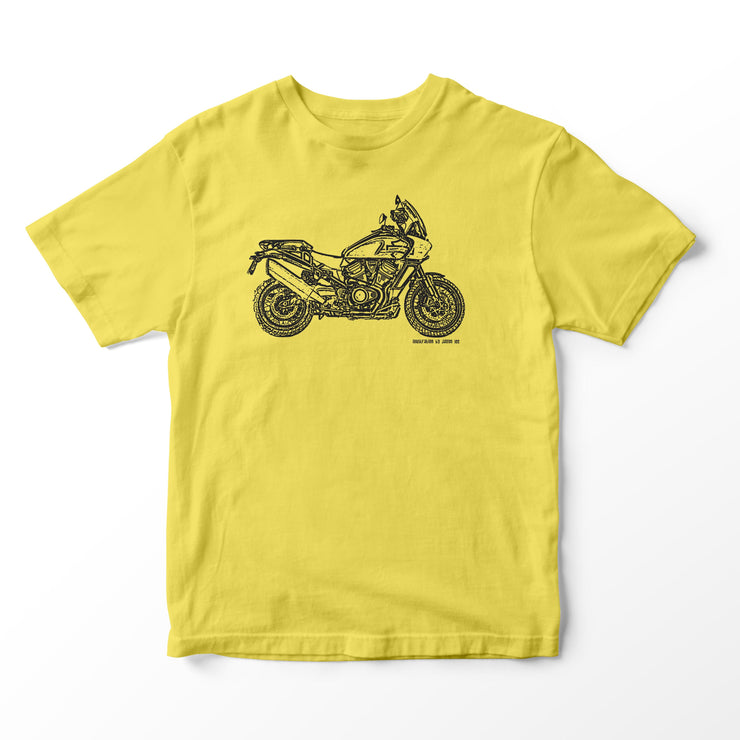 JL Illustration For A Harley Davidson Pan America Motorbike Fan T-shirt