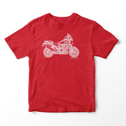 JL Illustration For A Harley Davidson Pan America Motorbike Fan T-shirt