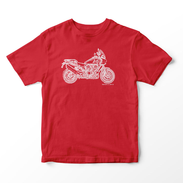 JL Illustration For A Harley Davidson Pan America Motorbike Fan T-shirt