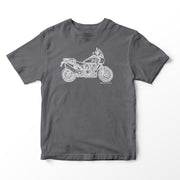 JL Illustration For A Harley Davidson Pan America Motorbike Fan T-shirt