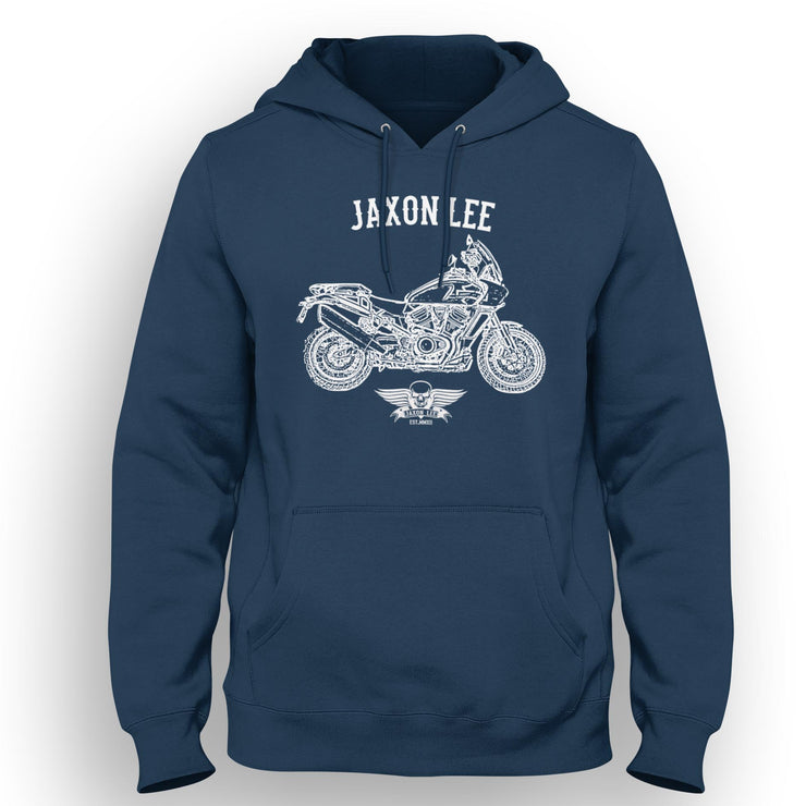 Jaxon Lee Art Hood aimed at fans of Harley Davidson Pan America Motorbike