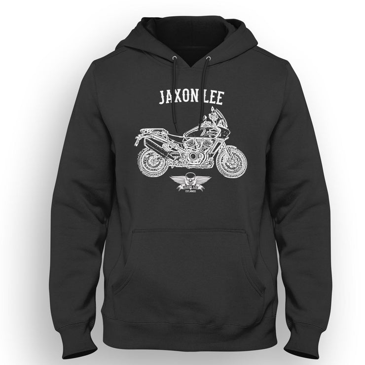 Jaxon Lee Art Hood aimed at fans of Harley Davidson Pan America Motorbike