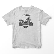 JL Basic Illustration for a Harley Davidson Pan America Motorbike fan T-shirt