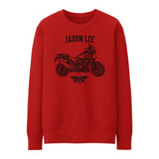 JL Basic Illustration for a Harley Davidson Pan America Motorbike fan Jumper