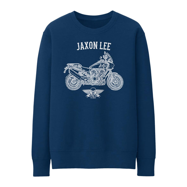 JL Basic Illustration for a Harley Davidson Pan America Motorbike fan Jumper