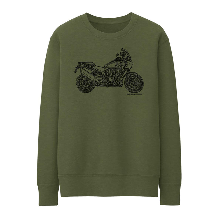 JL Art Jumper aimed at fans of Harley Davidson Pan America Motorbike