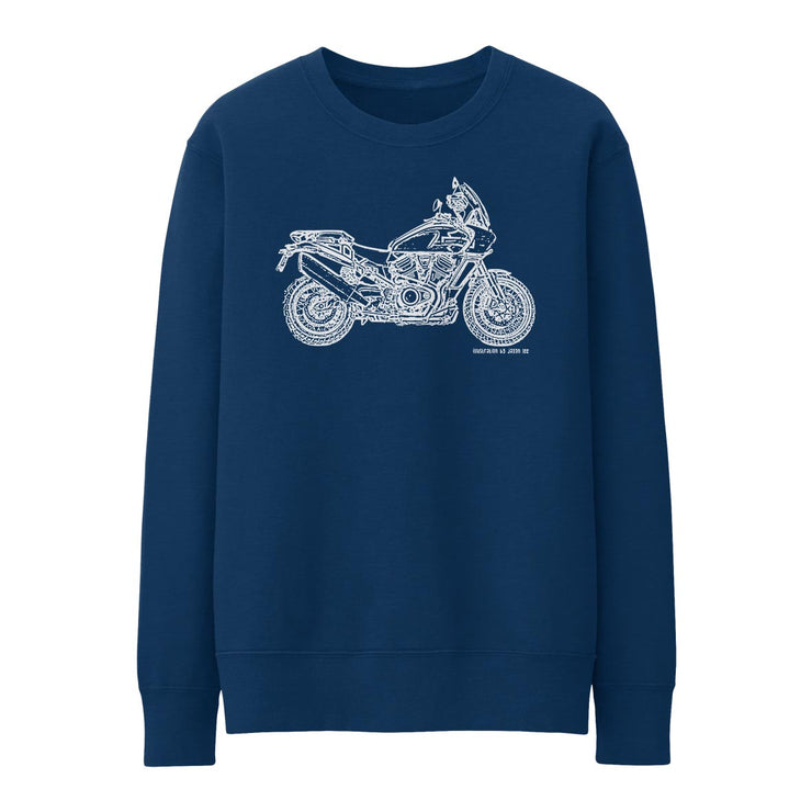 JL Art Jumper aimed at fans of Harley Davidson Pan America Motorbike