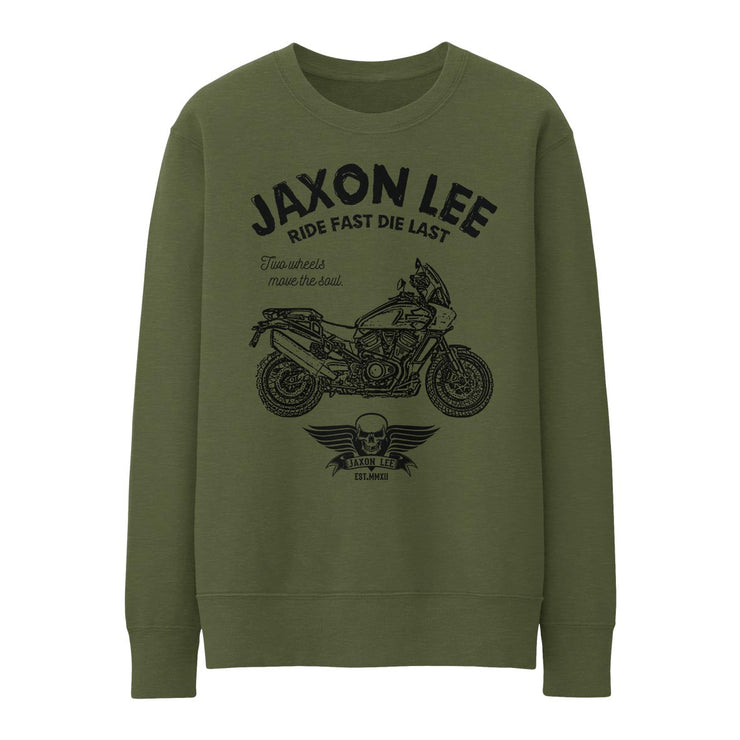 JL Ride Illustration for a Harley Davidson Pan America Motorbike fan Jumper