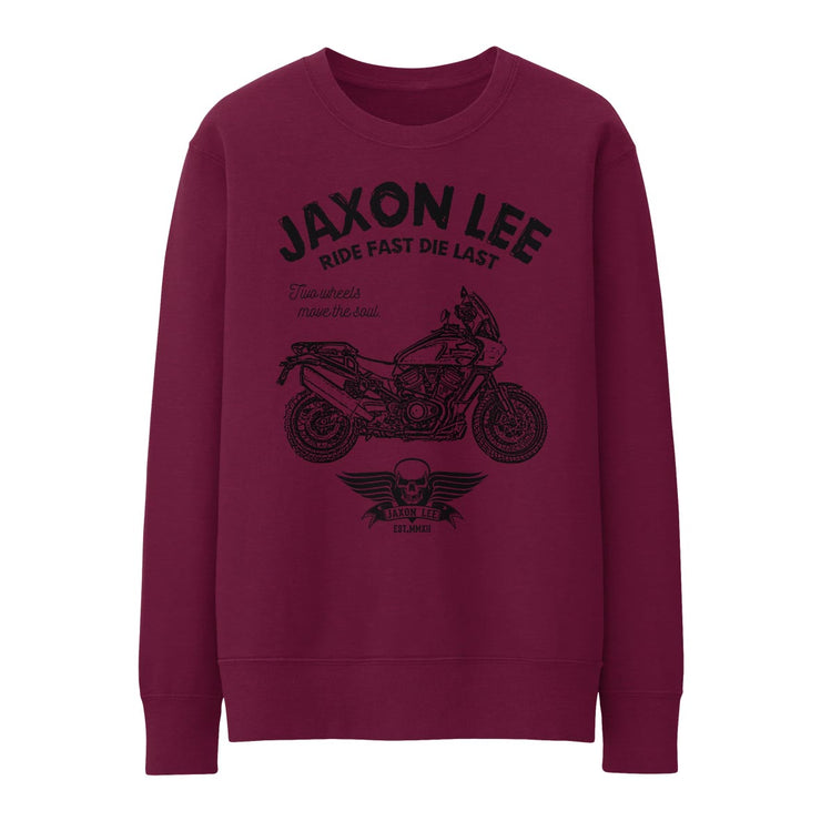 JL Ride Illustration for a Harley Davidson Pan America Motorbike fan Jumper