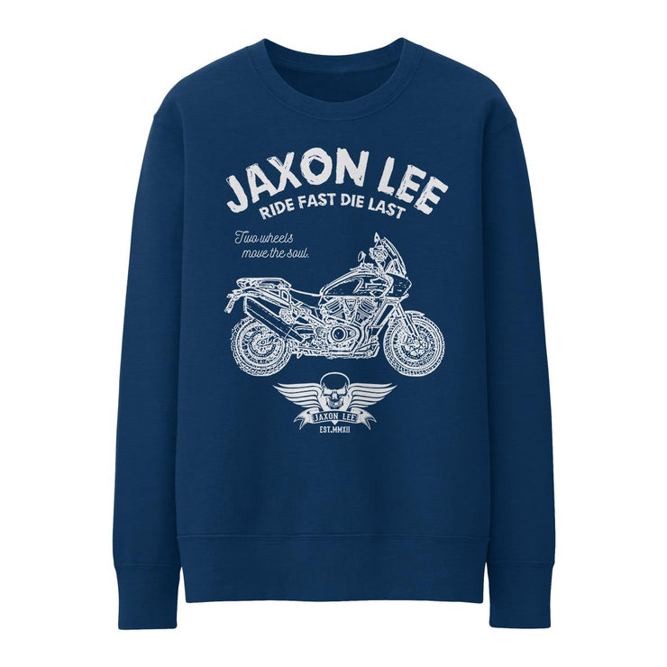 JL Ride Illustration for a Harley Davidson Pan America Motorbike fan Jumper