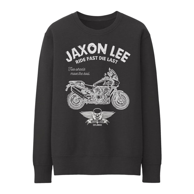 JL Ride Illustration for a Harley Davidson Pan America Motorbike fan Jumper