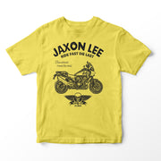 JL Ride Illustration for a Harley Davidson Pan America Motorbike fan T-shirt
