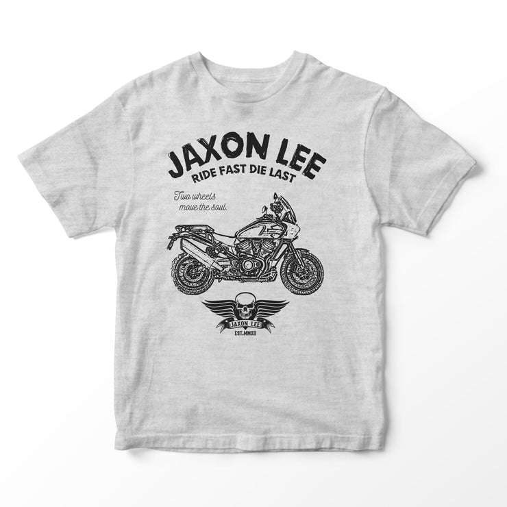 JL Ride Illustration for a Harley Davidson Pan America Motorbike fan T-shirt