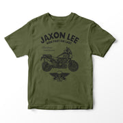 JL Ride Illustration for a Harley Davidson Pan America Motorbike fan T-shirt