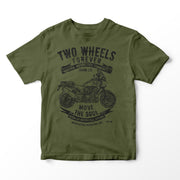 JL Soul Illustration for a Harley Davidson Pan America Motorbike fan T-shirt
