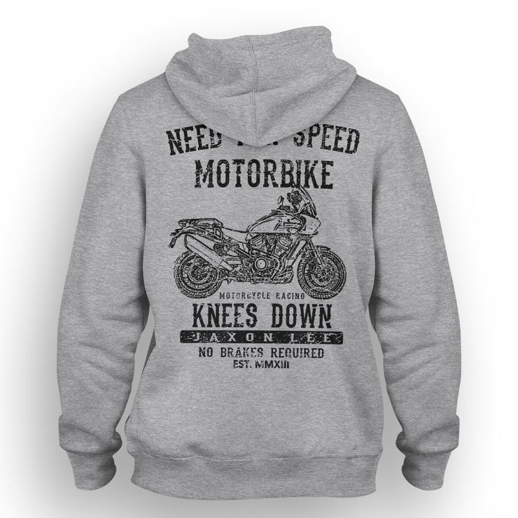 JL Speed Art Hood aimed at fans of Harley Davidson Pan America Motorbike