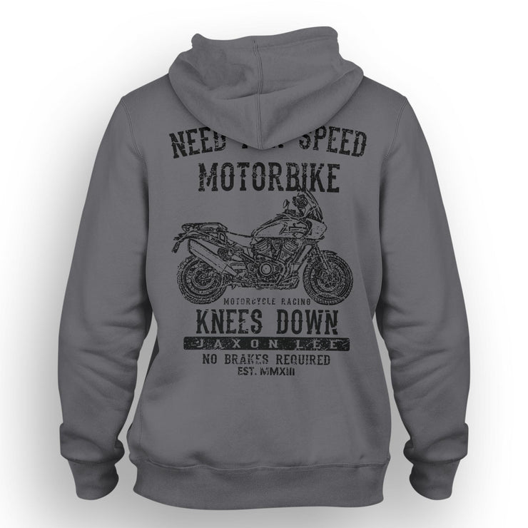 JL Speed Art Hood aimed at fans of Harley Davidson Pan America Motorbike