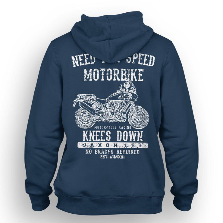 JL Speed Art Hood aimed at fans of Harley Davidson Pan America Motorbike