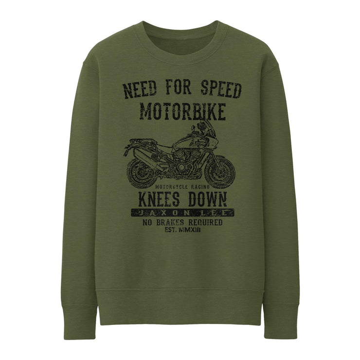 JL Speed Illustration for a Harley Davidson Pan America Motorbike fan Jumper