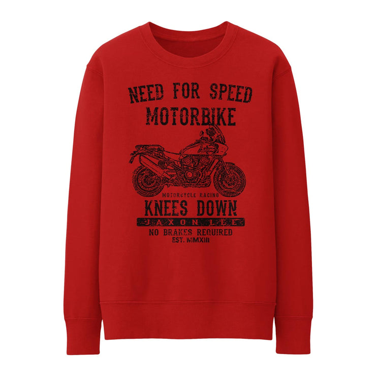 JL Speed Illustration for a Harley Davidson Pan America Motorbike fan Jumper