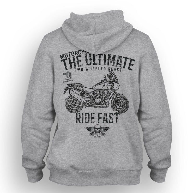 JL Ultimate Art Hood aimed at fans of Harley Davidson Pan America Motorbike