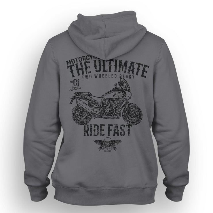 JL Ultimate Art Hood aimed at fans of Harley Davidson Pan America Motorbike