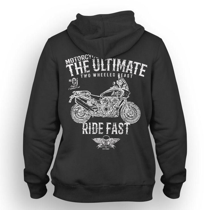 JL Ultimate Art Hood aimed at fans of Harley Davidson Pan America Motorbike