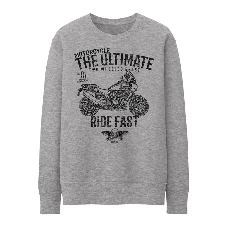 JL Ultimate Illustration for a Harley Davidson Pan America Motorbike fan Jumper