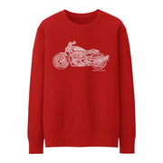 JL Art Jumper aimed at fans of Harley Davidson Sportster S Motorbike