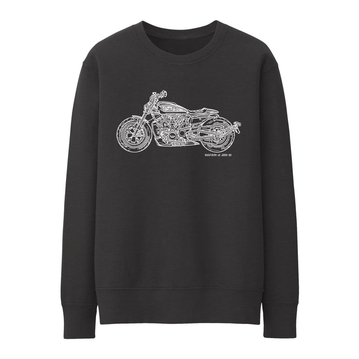 JL Art Jumper aimed at fans of Harley Davidson Sportster S Motorbike