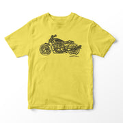 JL Illustration For A Harley Davidson Sportser S Motorbike Fan T-shirt