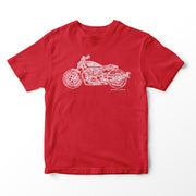 JL Illustration For A Harley Davidson Sportser S Motorbike Fan T-shirt