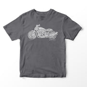 JL Illustration For A Harley Davidson Sportser S Motorbike Fan T-shirt