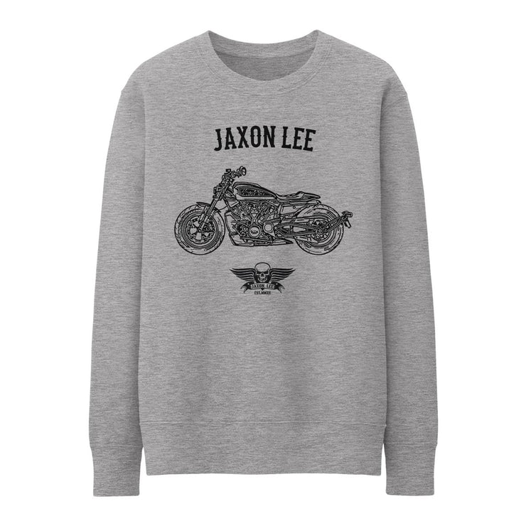 JL Basic Illustration for a Harley Davidson Sportster S Motorbike fan Jumper