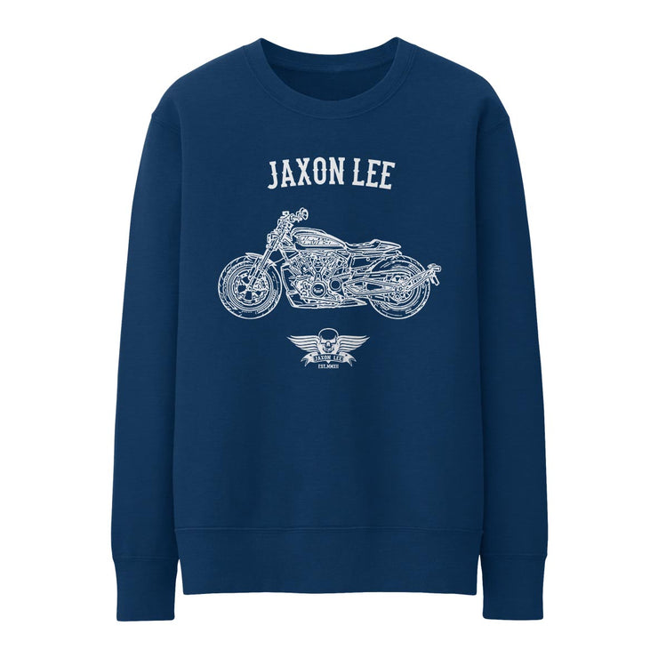 JL Basic Illustration for a Harley Davidson Sportster S Motorbike fan Jumper