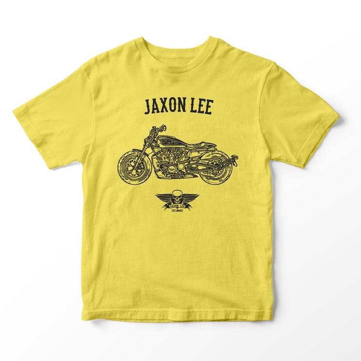 JL Basic Illustration for a Harley Davidson Sportster S Motorbike fan T-shirt