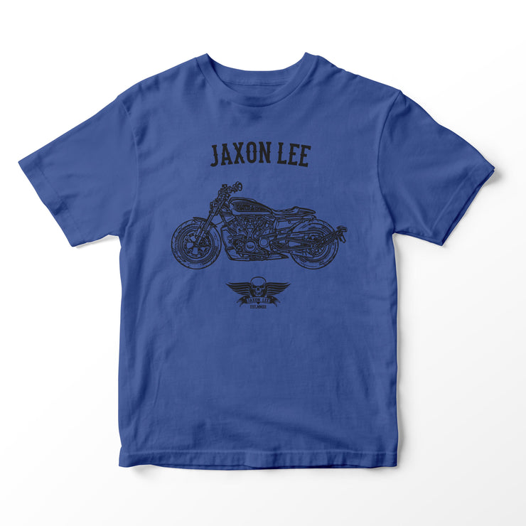 JL Basic Illustration for a Harley Davidson Sportster S Motorbike fan T-shirt