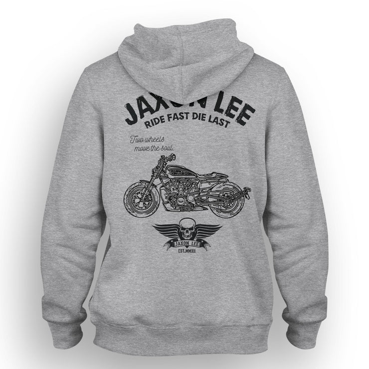JL Ride Art Hood aimed at fans of Harley Davidson Sportster S Motorbike