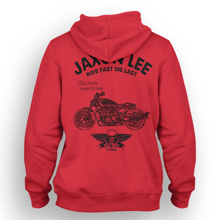 JL Ride Art Hood aimed at fans of Harley Davidson Sportster S Motorbike