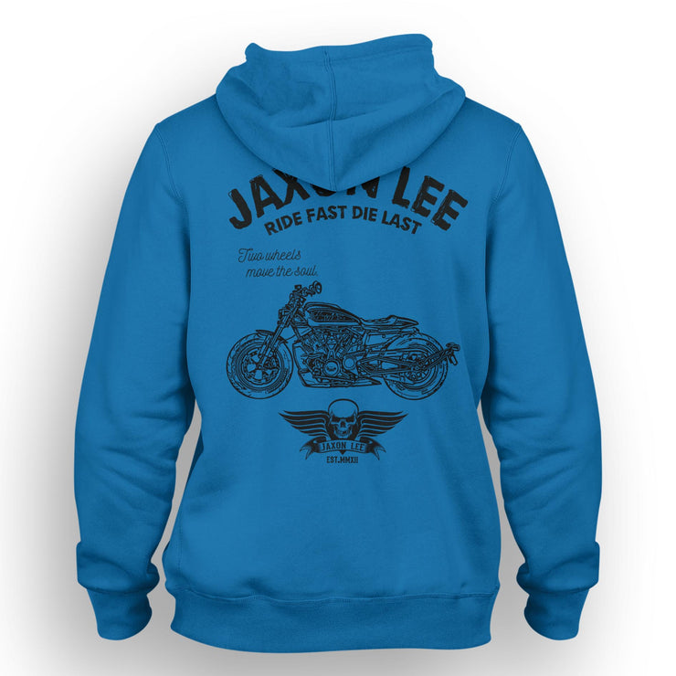 JL Ride Art Hood aimed at fans of Harley Davidson Sportster S Motorbike