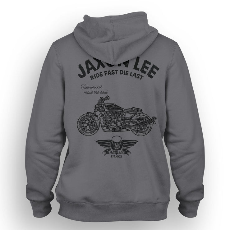 JL Ride Art Hood aimed at fans of Harley Davidson Sportster S Motorbike
