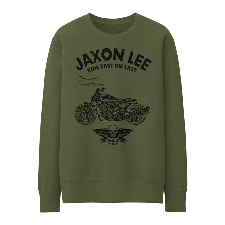 JL Ride Illustration for a Harley Davidson Sportster S Motorbike fan Jumper