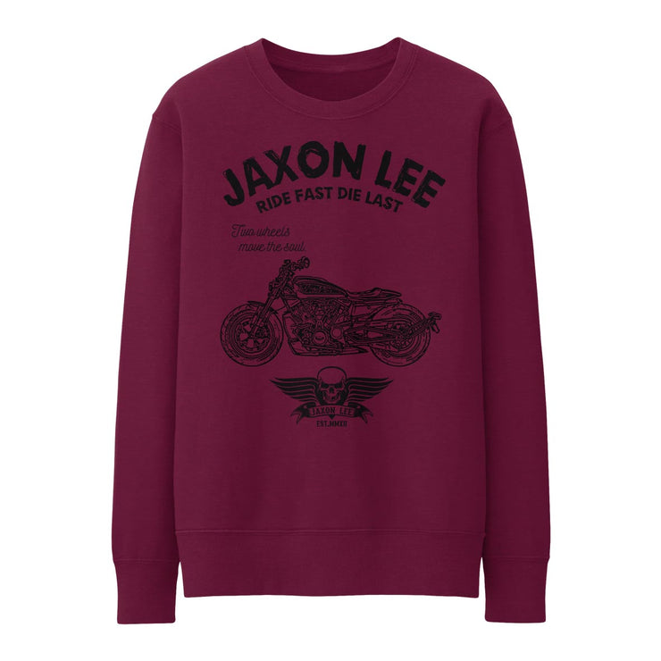JL Ride Illustration for a Harley Davidson Sportster S Motorbike fan Jumper