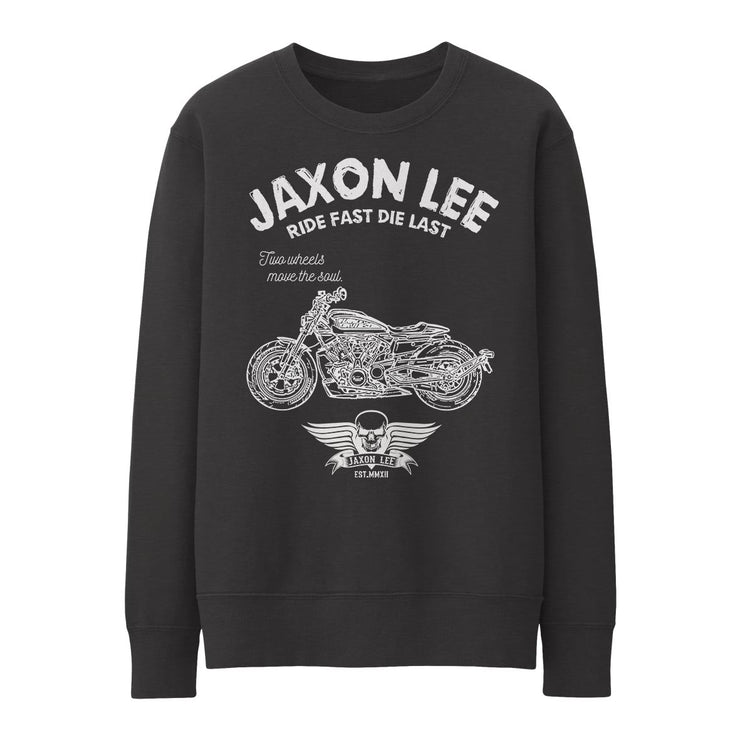 JL Ride Illustration for a Harley Davidson Sportster S Motorbike fan Jumper