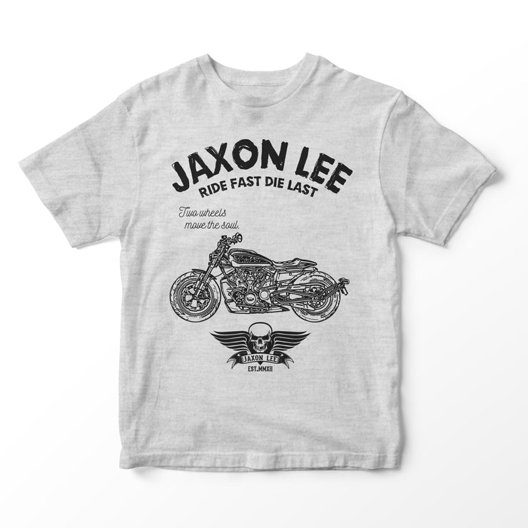 JL Ride Illustration for a Harley Davidson Sportster S Motorbike fan T-shirt